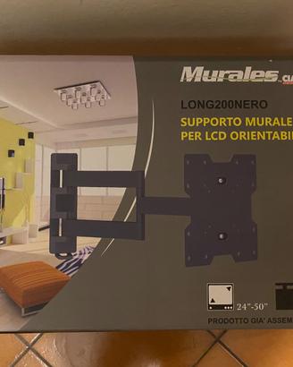 Supporto murale Tv LCD orientabile