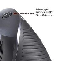 Laser Mouse Verticale Wireless Shark - ADJ