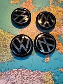 4x tappi coprimozzo 56mm Volkswagen