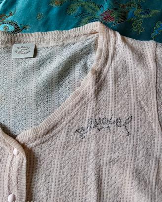 Golfino romantico Blugirl Blumarine, puro cotone