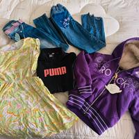 5 Capi di abbigliamento bambina 7-8 anni