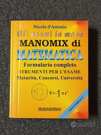 📘 Manomix di Matematica: Formulario Tascabile