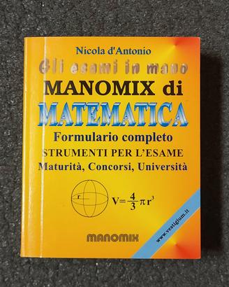 📘 Manomix di Matematica: Formulario Tascabile