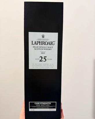 Laphroaig 25y 2008 50,9% cask strenght