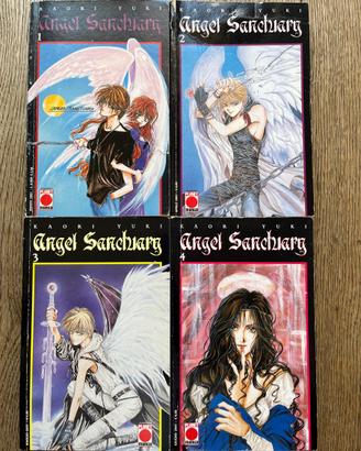 Angel Sanctuary PLANET MANGA 2001 lotto n. 1-2-3-4