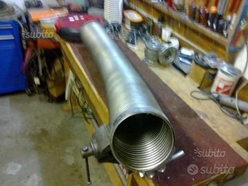 Flessibile acciaio inox diametro 120 per 1 mt