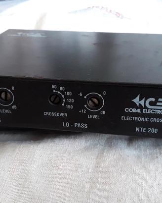crossover elettronico coral nt 200