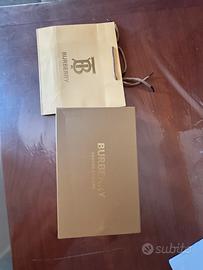 cinta e portafoglio burberry
