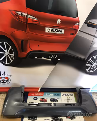 Paraurti posteriore AIXAM