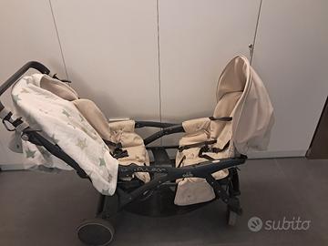 Passeggino per 2 bambini o gemelli