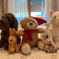 Peluche bambini 5 pezzi