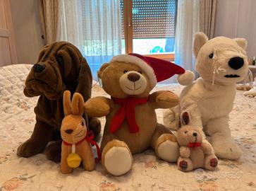 Peluche bambini 5 pezzi