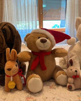 Peluche bambini 5 pezzi