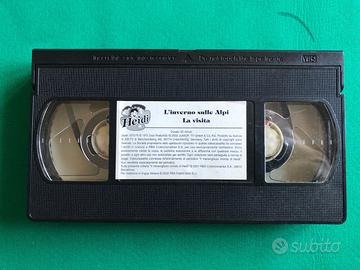 VHS film HEIDI 5 L'inverno sulle alpi La visita