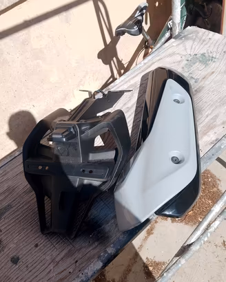 porta targa e copri marmitta t max 560 