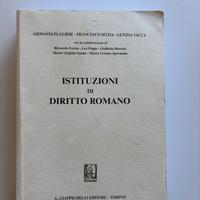 Libro Istituzioni di diritto romano