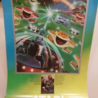 Poster Promo Atari 2600 Demons to Diamonds 1982
