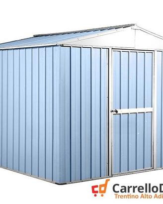 Box porta attrezzi lamiera 276x260 azzurro