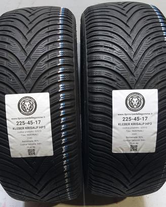 2 GOMME 225 45 17 KLEBER A52510