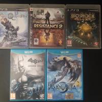 Giochi Playstation 3 E Nintendo WII U
