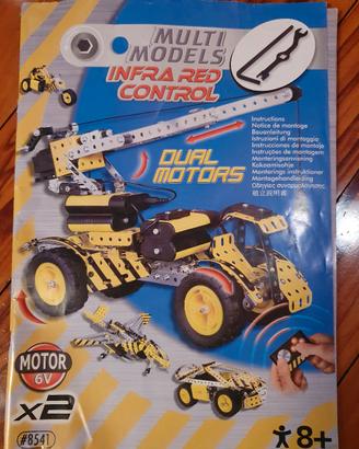 Kit Meccano 12 modelli
