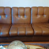 divano in pelle 3 posti