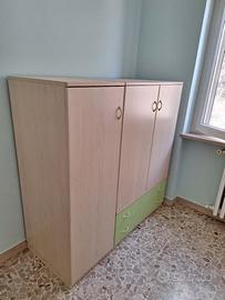 Mobile x cameretta + scrivania con sedia