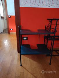 set di 4 mobili per bagno 