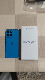 Motorola Moto G57-Blu-Con scatola originale