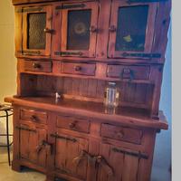 Cristalliera  in legno massello