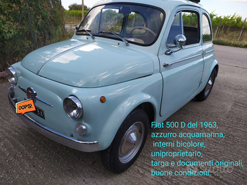 Fiat 500 D 1962