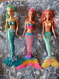sirene set 3 bambole 