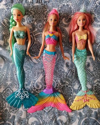 sirene set 3 bambole 