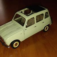 MODELLINO RENAULT 4 L DEL 1964 SCALA 1/18 SOLIDO