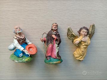 Personaggi del presepe antichi 