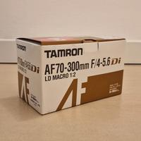 Tamron 70-300mm F/4-5.6 Di LD Macro 1:2 per Nikon
