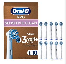 Oral-B Testine di Ricambio Sensitive Clean x10