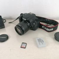 Reflex Canon 600d Video FULL HD Ott.Condizioni