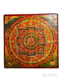 Dipinto su tavolozza di legno