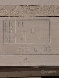 10 unità Pallets originali Piero della Valentina