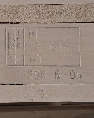 10 unità Pallets originali Piero della Valentina