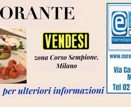 032/24 RISTORANTE di mq 90 in zona Corso Sempione,