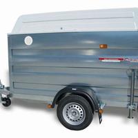 Carrello Cresci PT6F furgonato con rampa