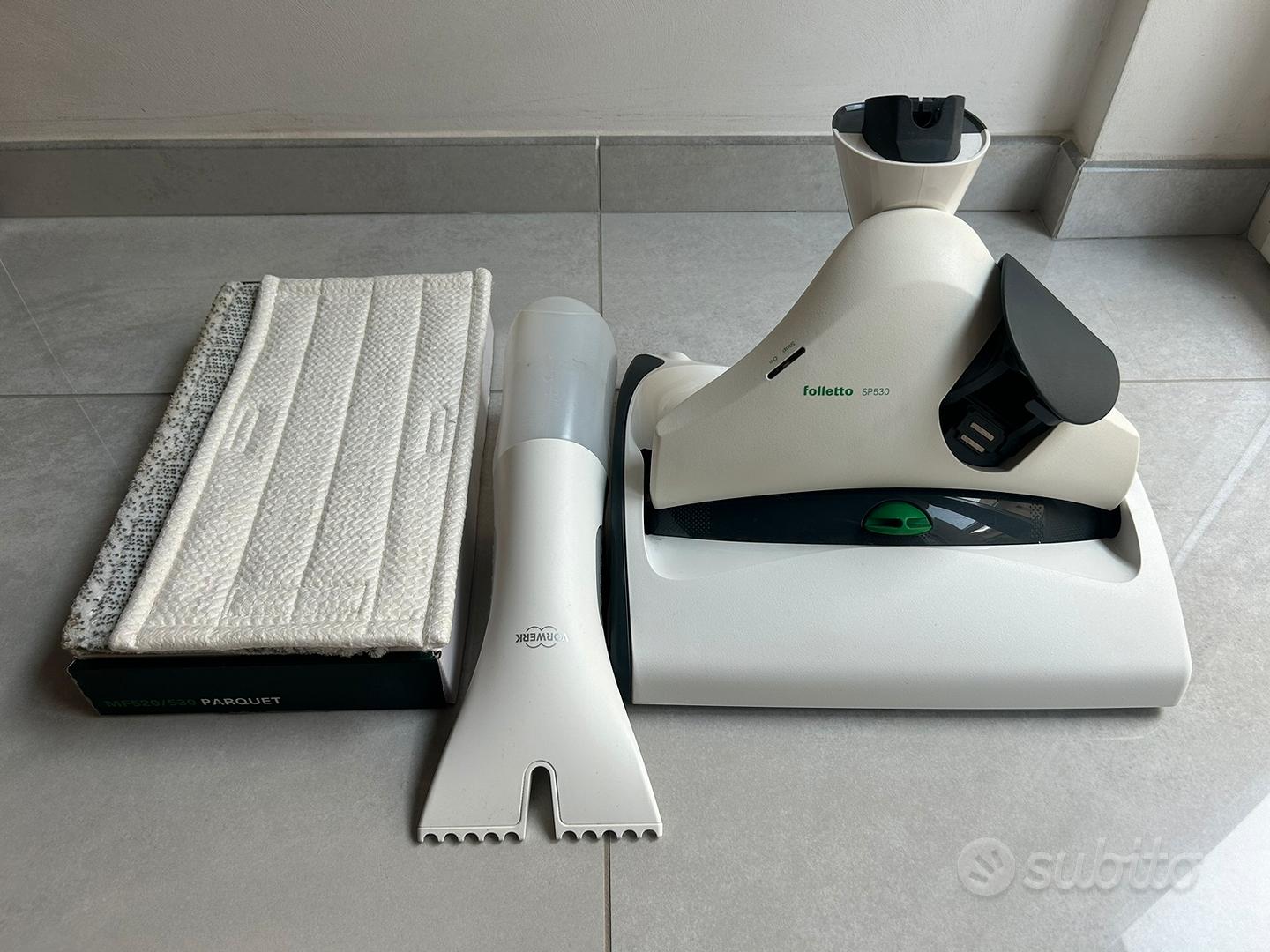 Panni In Microfibra Per Pulitore A Vapore - Set 6 Pezzi, 19x8 Cm, Lavabili, Per Vetri E Superfici