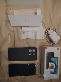 Redmi Note 13,cover/schermo extra, 2 anni garanzia