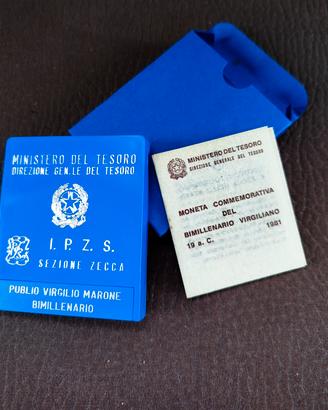 500 lire –  anniversario della morte di Virgilio
