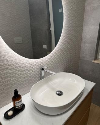 set miscelatori lavabo alto +bidet+set doccia