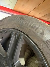 Cerchio 19” con gomma winter Continental