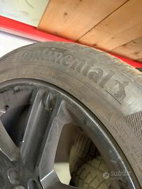 Cerchio 19” con gomma winter Continental