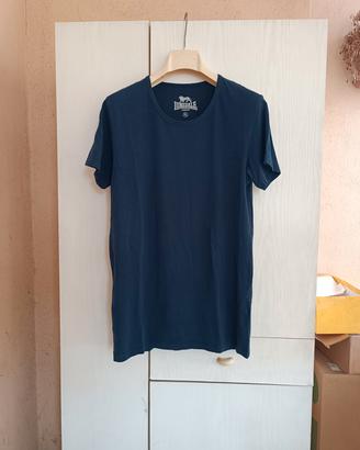 T-Shirt Lonsdale London Casual Navy England Moda 